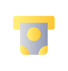 Money Dispenser Flat Gradient Color Ui Icon