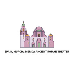 Spain Murcia Merida Ancient Roman Theater