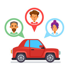 Car Sharing Icon