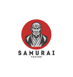 Simple Portrait Of A Formidable Evil Samurai