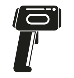 Health Check Gun Icon Simple Scanner