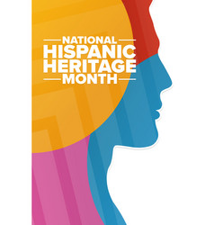 National Hispanic Heritage Month Holiday Concept