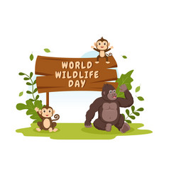 World Wildlife Day On March 3rd To Raise Animal