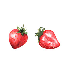 Strawberries of the triangles Royalty Free Vector Image