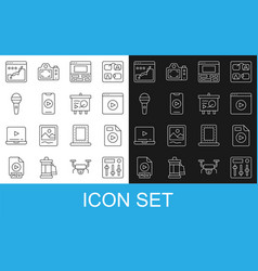 Set Line Sound Mixer Controller Avi File Document