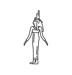 Isis Egypt Goddess Ancient Egyptian God Icon