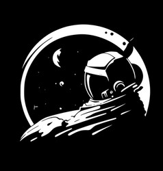 Space - Black And White