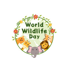 World Wildlife Day On March 3rd To Raise Animal