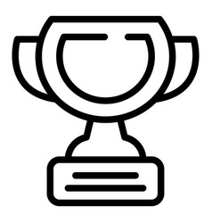 Win Place Icon Outline Trophy Cup