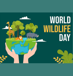 World Wildlife Day On March 3rd To Raise Animal