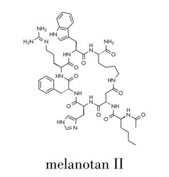 Melanotan Ii Synthetic Tanning Drug Molecule