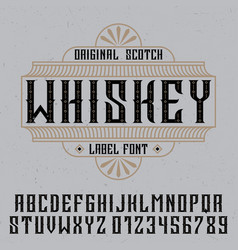 Original Whiskey Poster