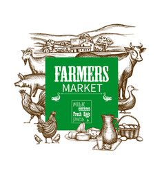 Farm Market Frame Market Frame