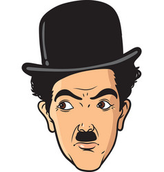 Charlie Chaplin Caricature Portrait