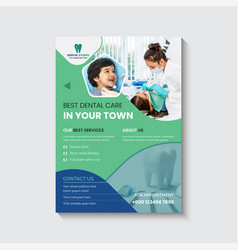 Dental Studio Flyer Template Design