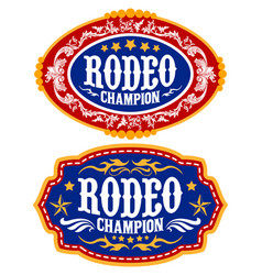 Rodeo Champion Cowboy Belt Buckle