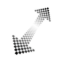 Arrows Checkered Flag Abstract Background