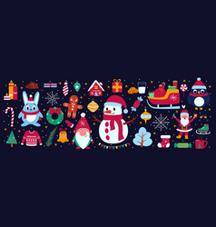 Christmas Icons Kids Gift Pattern Stickers