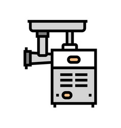 Meat Grinder Chopper Color Icon