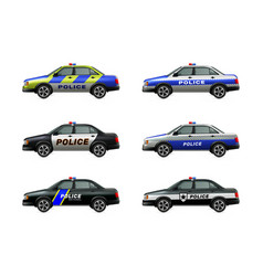 Police Cars Set