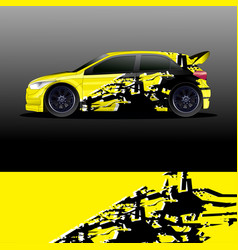 Rally Car Decal Graphic Wrap