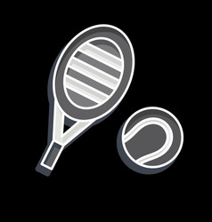 Icon String Related To Tennis Sports Symbol