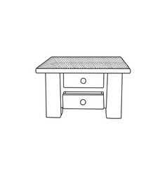 Drawer Furniture Interior Logo Design Template