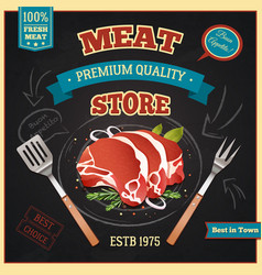 Meat Store Poster