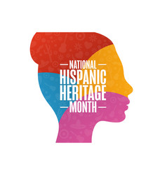 National Hispanic Heritage Month Holiday Concept