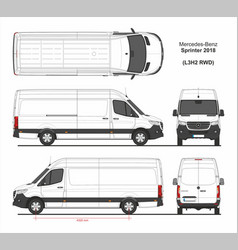 Mercedes Sprinter Cargo Van L3h2 Rwd 2018