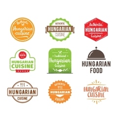 Hungarian Cuisine Label