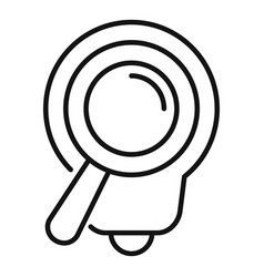 Search Bulb Data Icon Outline Study Case