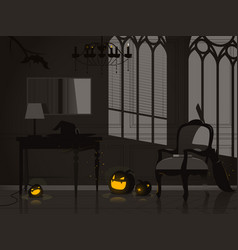 Halloween Enchanted Room Interior