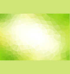 Abstract Gradient Green Low Poly Background