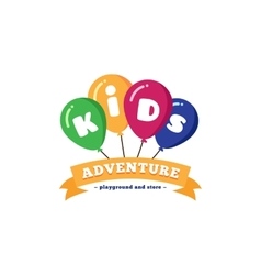 Kids toys logo Royalty Free Vector Image - VectorStock