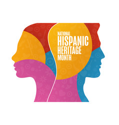 National Hispanic Heritage Month Holiday Concept