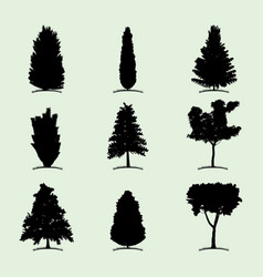 Tree Collection Flat Icon