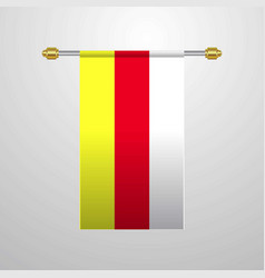 North Ossetia Hanging Flag