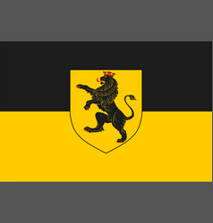 Flag Of Namur In Belgium