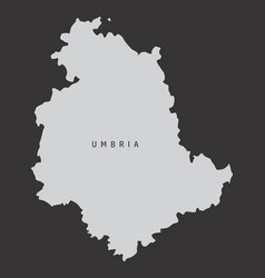 Umbria Region Map