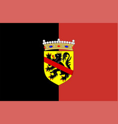 Flag Of Namur In Belgium