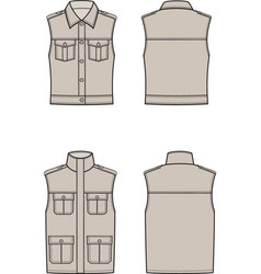 Mens And Womens Safari Vests