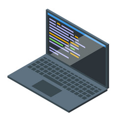 Modern Laptop Showing Programming Code On Screen