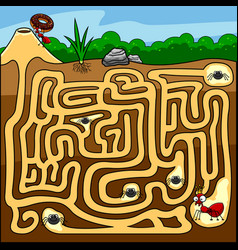 Cartoon Maze Game Education For Kids