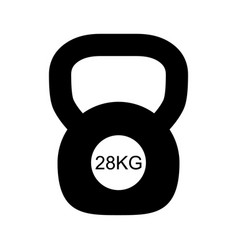 Kettlebell Icon Fitness Sport Symbol Iron