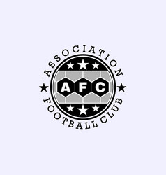 Letter Afc Association Football Club Logo Concept