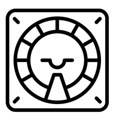 Aircraft Radar Repair Icon Outline Style