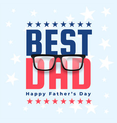 Best Dad Happy Fathers Day Social Media Poster