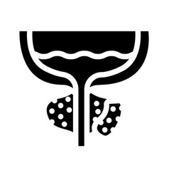 Prostate Cancer Glyph Icon