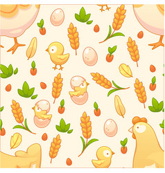 Cute Chicken Pattern